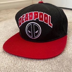 Deadpool flat brim hat